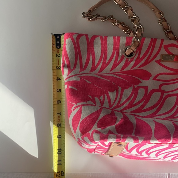 *LIKE NEW* Kate Spade Palm Fronds Print Tote - Picture 13 of 17